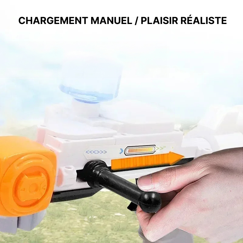 Pistolet à balles en papier
