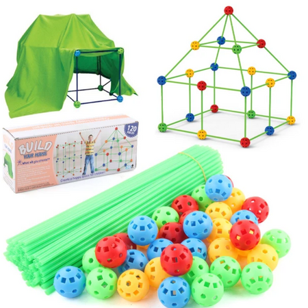 Kit de construction de forts pour enfants